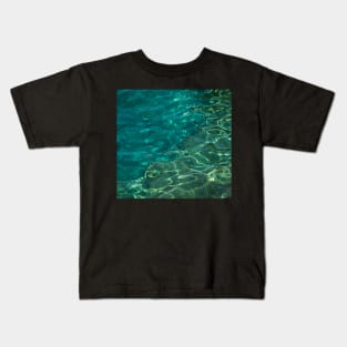 Water Texture Kids T-Shirt